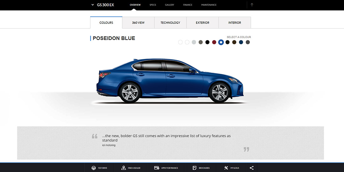 Lexus GS 300 EX Model Update | Image 874