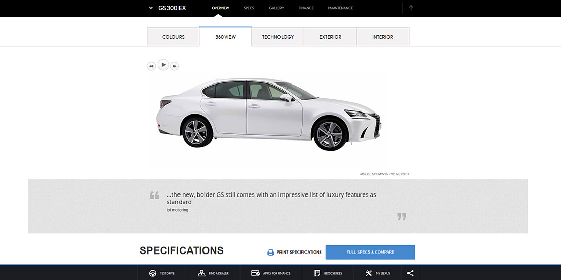 Lexus GS 300 EX Model Update | Image 875