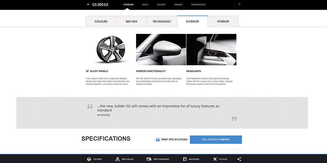 Lexus GS 300 EX Model Update | Image 878