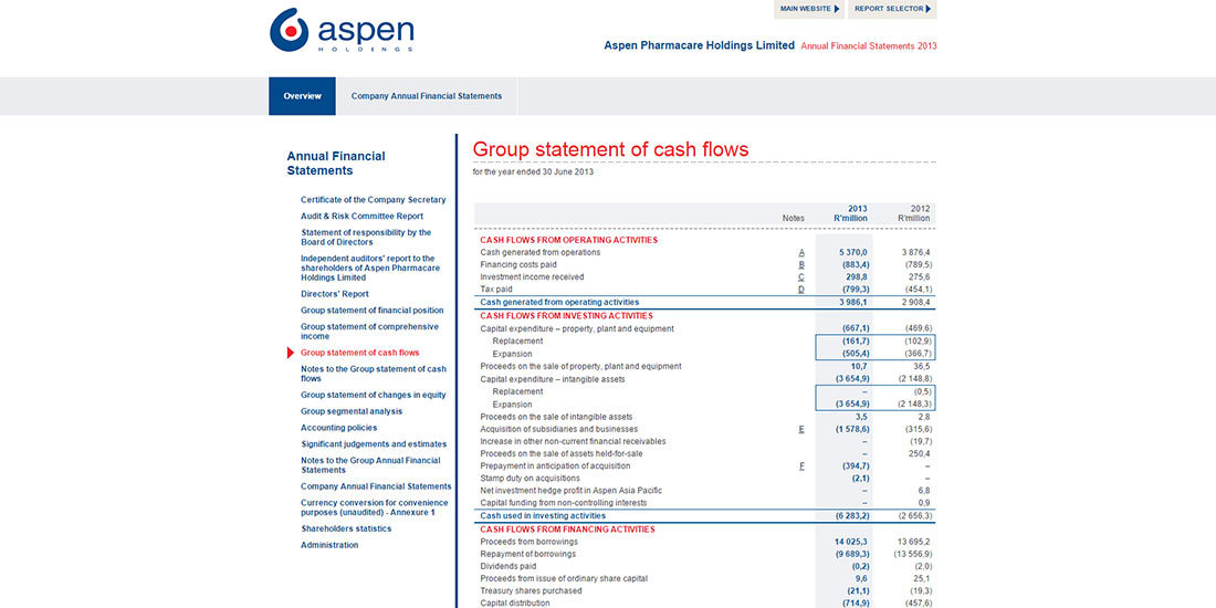 Aspen Financials 2013 | Image 41