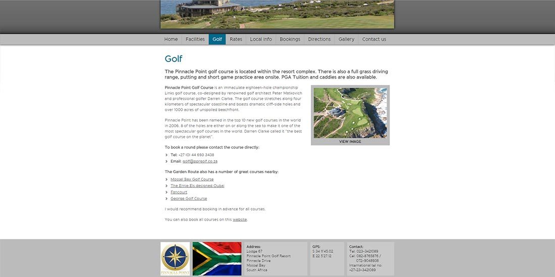 Pinnacle Point Golf Lodge | Image 307