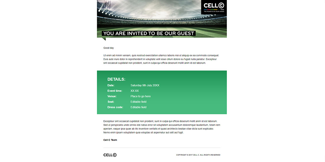 Cell C Emailers - Set 1 | Image 898