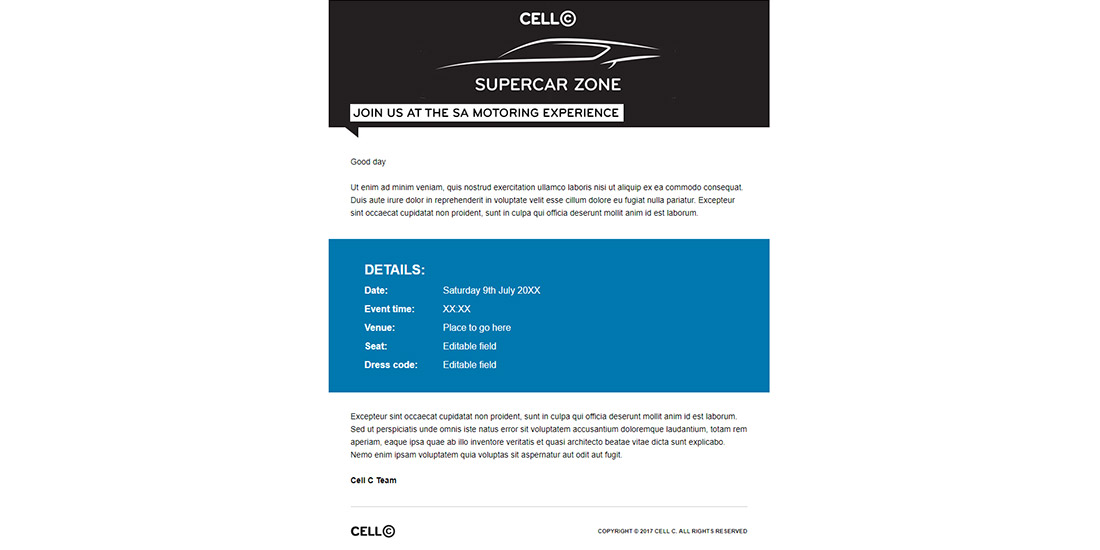 Cell C Emailers - Set 1 | Image 899