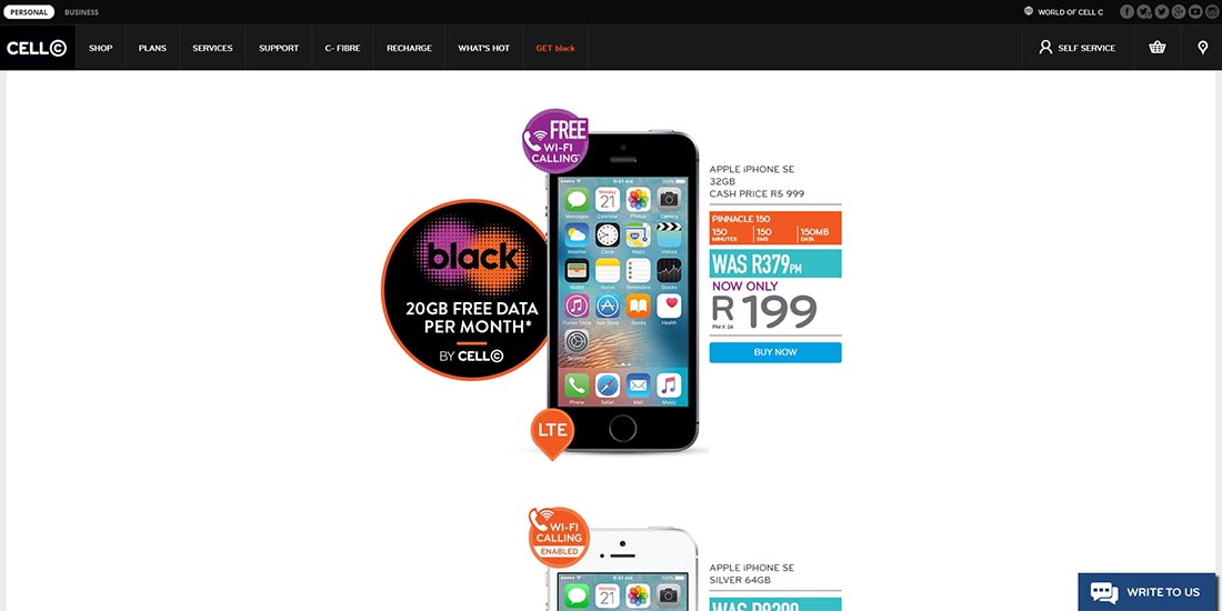 Cell C Black Friday 2017 | Image 917
