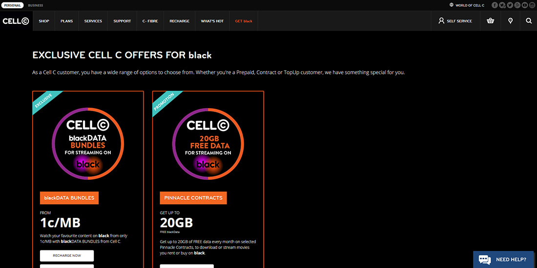 Cell C black Page Updates | Image 937