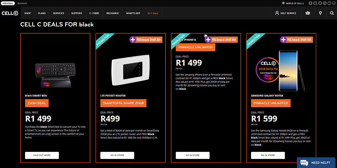 Cell C black Page Updates | Image 938