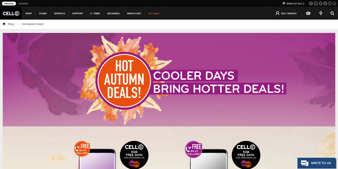 Cell C Hot Autumn Deals | Image 950