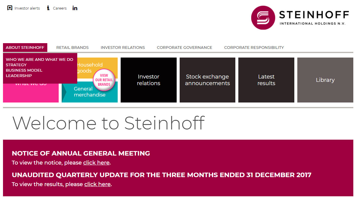 Steinhoff International | Image 970