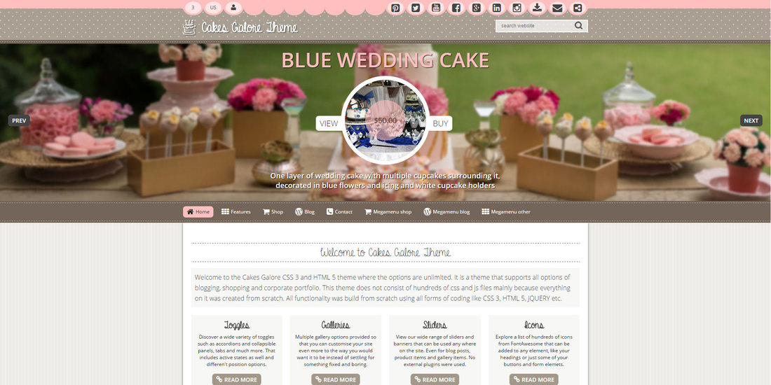 Cakes Galore Theme | Image 201
