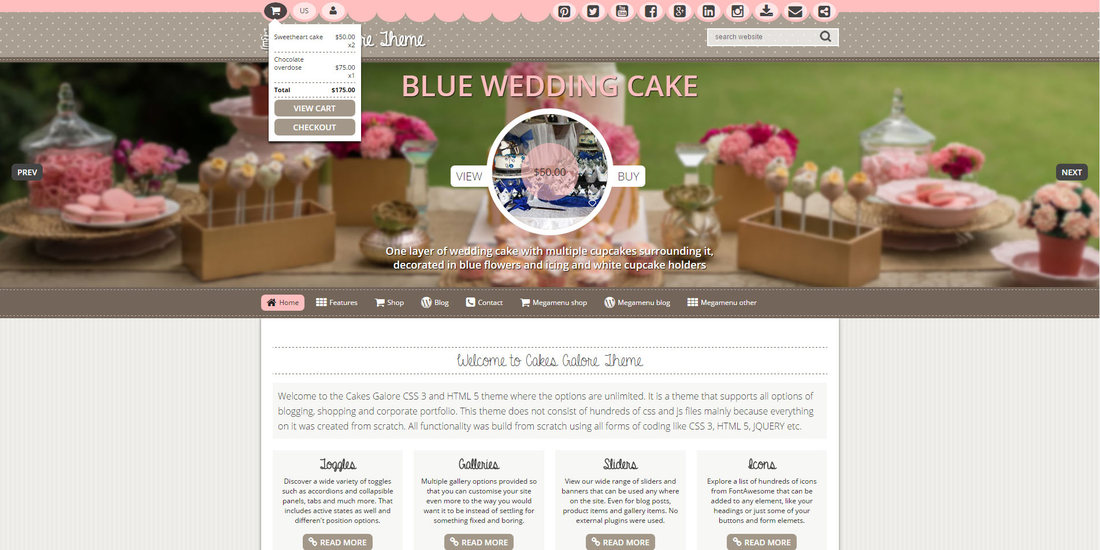 Cakes Galore Theme | Image 202