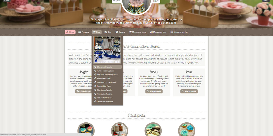 Cakes Galore Theme | Image 209