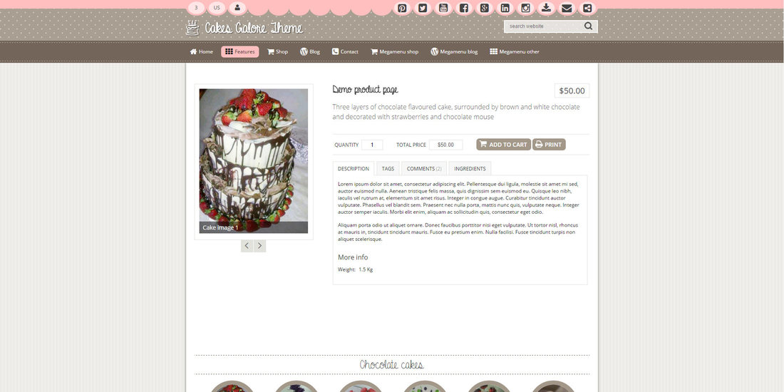 Cakes Galore Theme | Image 219