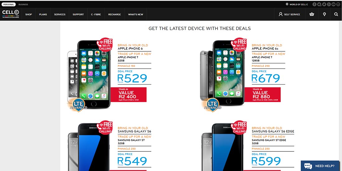 Cell C - Trade in/up | Cell C Trade in/Trade up