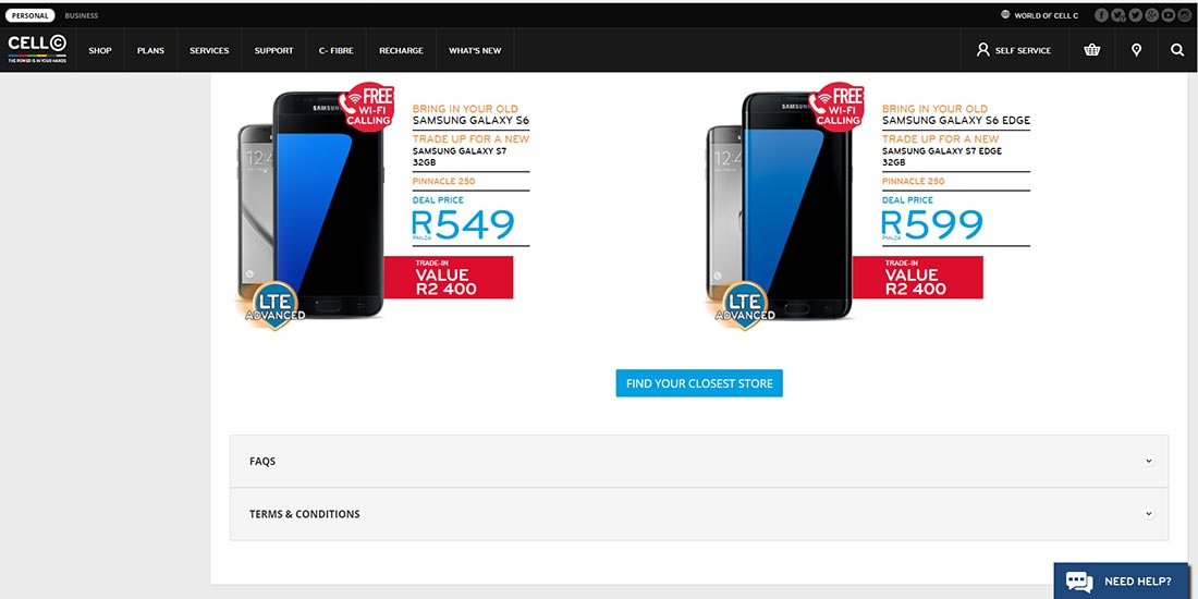 Cell C - Trade in/up | Cell C Trade in/Trade up