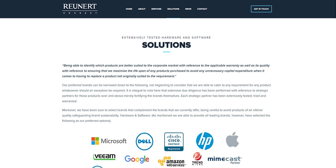 Reunert Connect | Reunert Connect