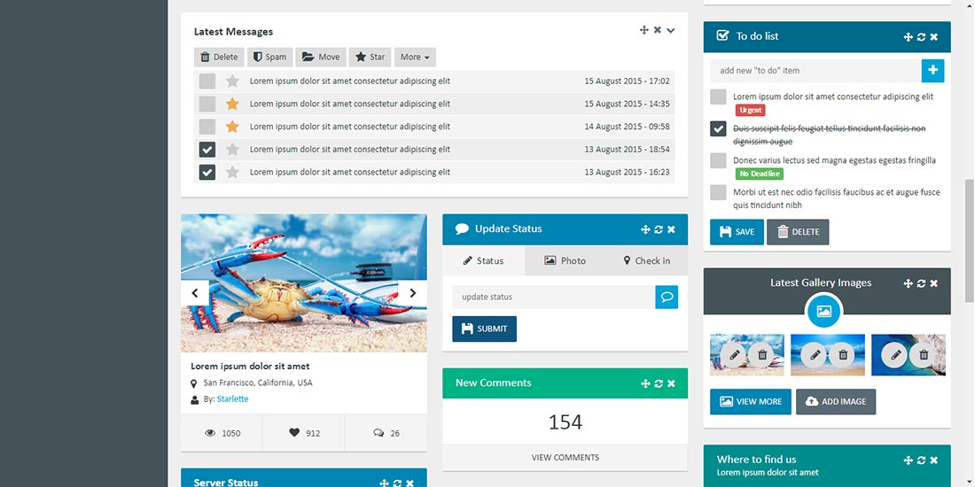 Ultra Admin Theme | Image 810
